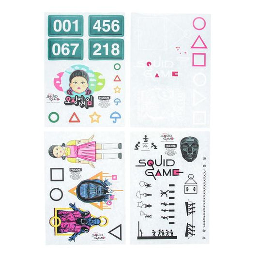 Squid Game Sticker Decals