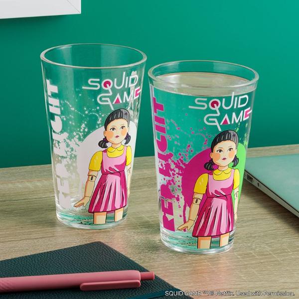 Squid Game Drinking Glass