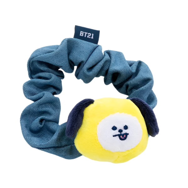 BT21 Denim Scrunchie