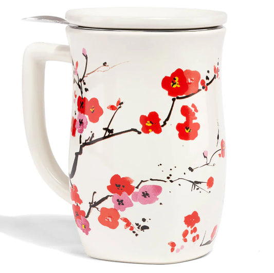 Cherry Blossom Cup with Infuser