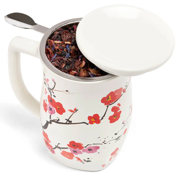 Cherry Blossom Cup with Infuser
