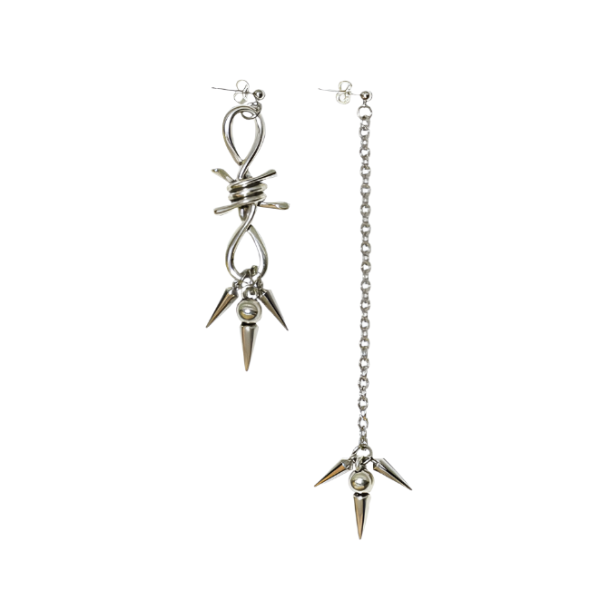 Triple Spikes Earrings