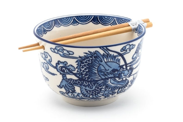 Dragon Bowl w/Chopsticks