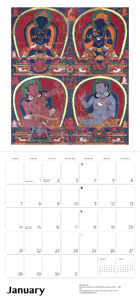 2024 Calendar: Enlightenment- Buddhist Paintings
