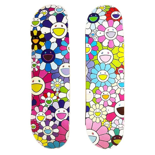 Flower Skate Deck