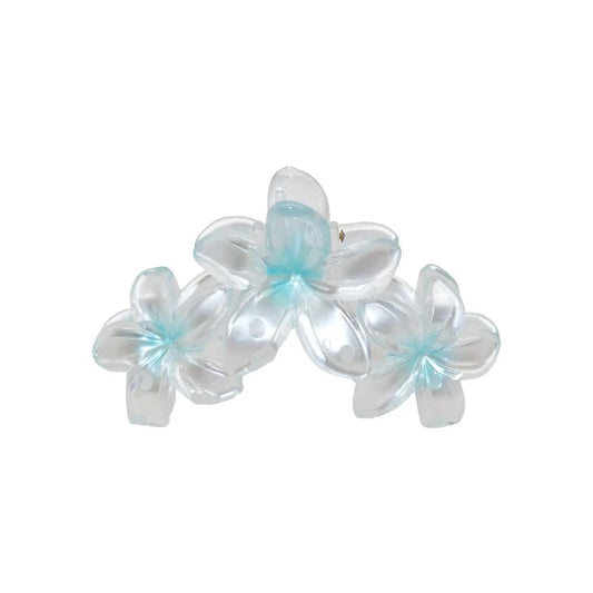 Aqua Pearl Claw Clip