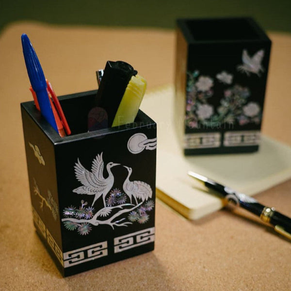 Crane Pen Holder