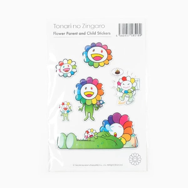 Bubblingly Sticker - Flower Parent and Child