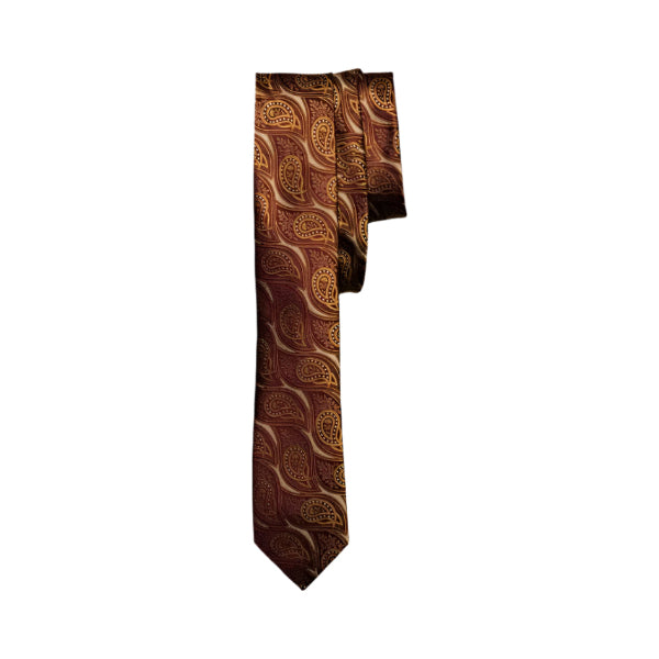 Paisley Tie w. Pocket Square