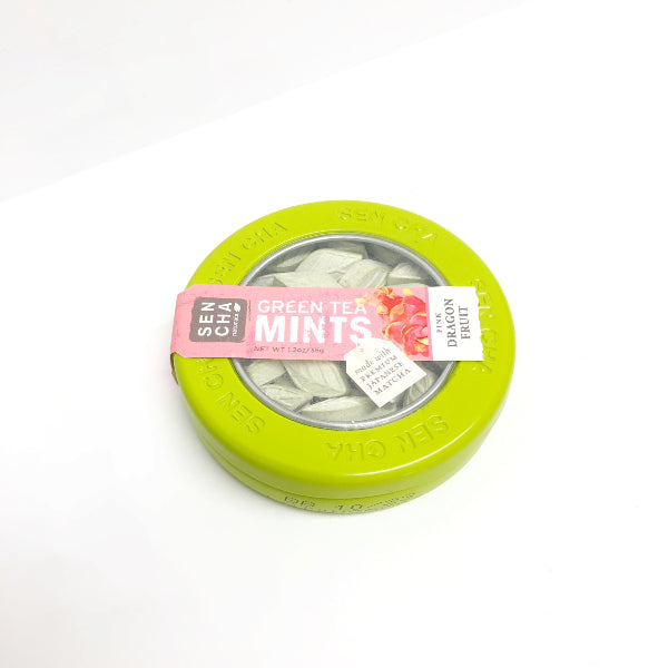Sencha Pink Dragonfruit Green Tea Mints