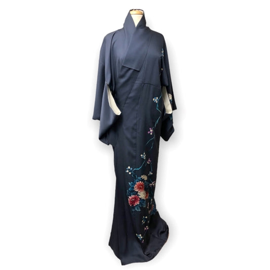 Blue Vintage Kimono