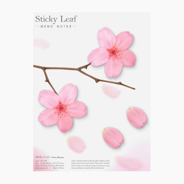 Cherry Blossom Paper Sticker Memo Notes