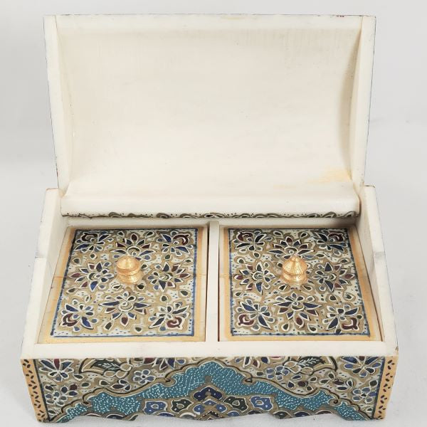 Persian Miniature Box - Mosque Pattern