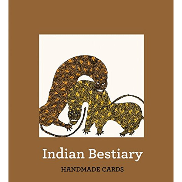 Indian Bestiary Handmade Notecards