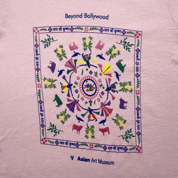 Beyond Bollywood Pink Cotton Youth Tee