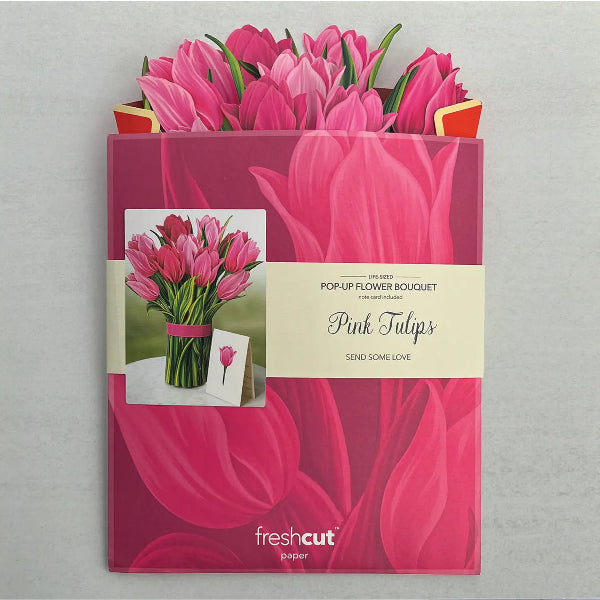 Pop-Up Pink Tulips