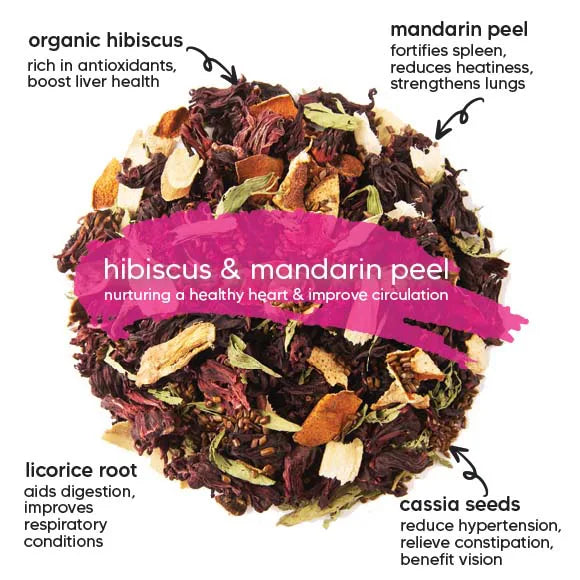 Hibiscus & Mandarin Herbal Tea