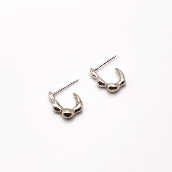 Driblet Silver Earrings