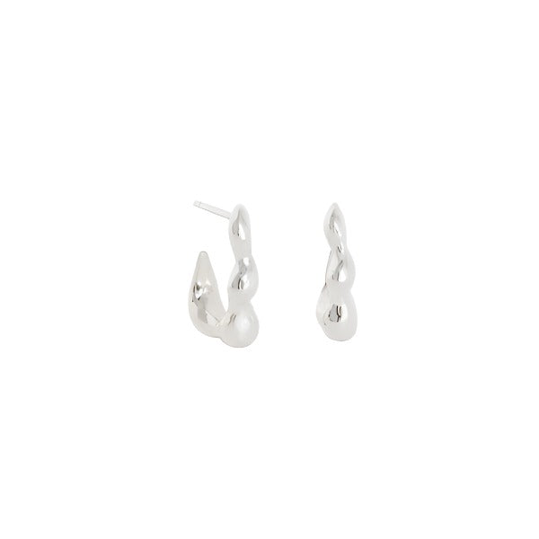 Driblet Silver Earrings