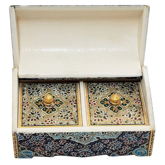 Persian Miniature Box - Mosque Pattern