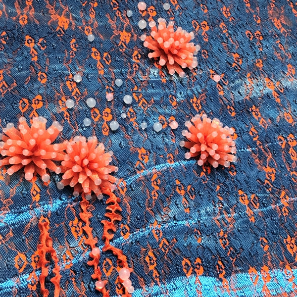 Ocean Coral Silicone Tapestry - One of a Kind