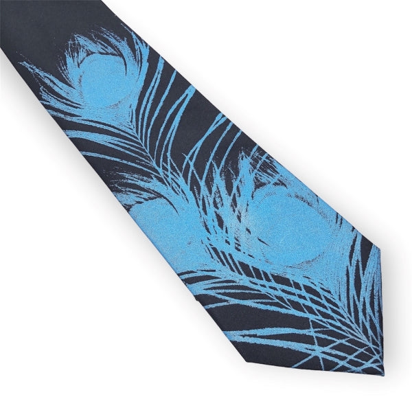 Peacock Feather Necktie